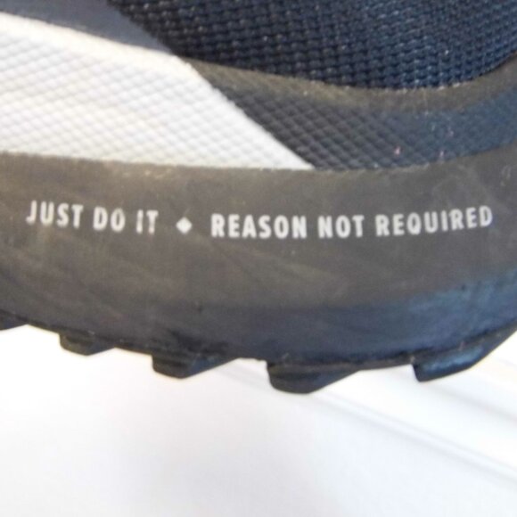 NIKE React Pegasus Trail 4 Gore-Tex Black/Wolf Grey Sneakers Mens Size 10.5 - Picture 9 of 10